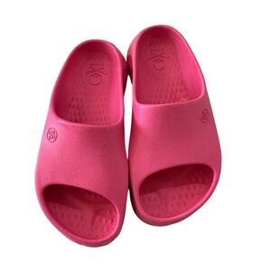G/FORE Fore Play Pink Slide Sandals Womens Size 8 Mens 6 G4AS22EF28